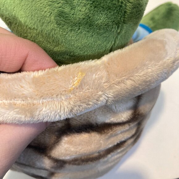 Build A Bear Trekkin Turtle W Removeable Backpack Shell Stuffed Plush Animal 16" - Picture 6 of 12